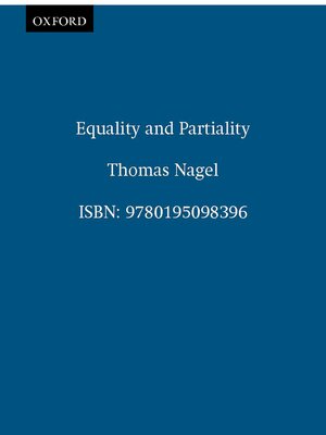 cover image of Equality and Partiality